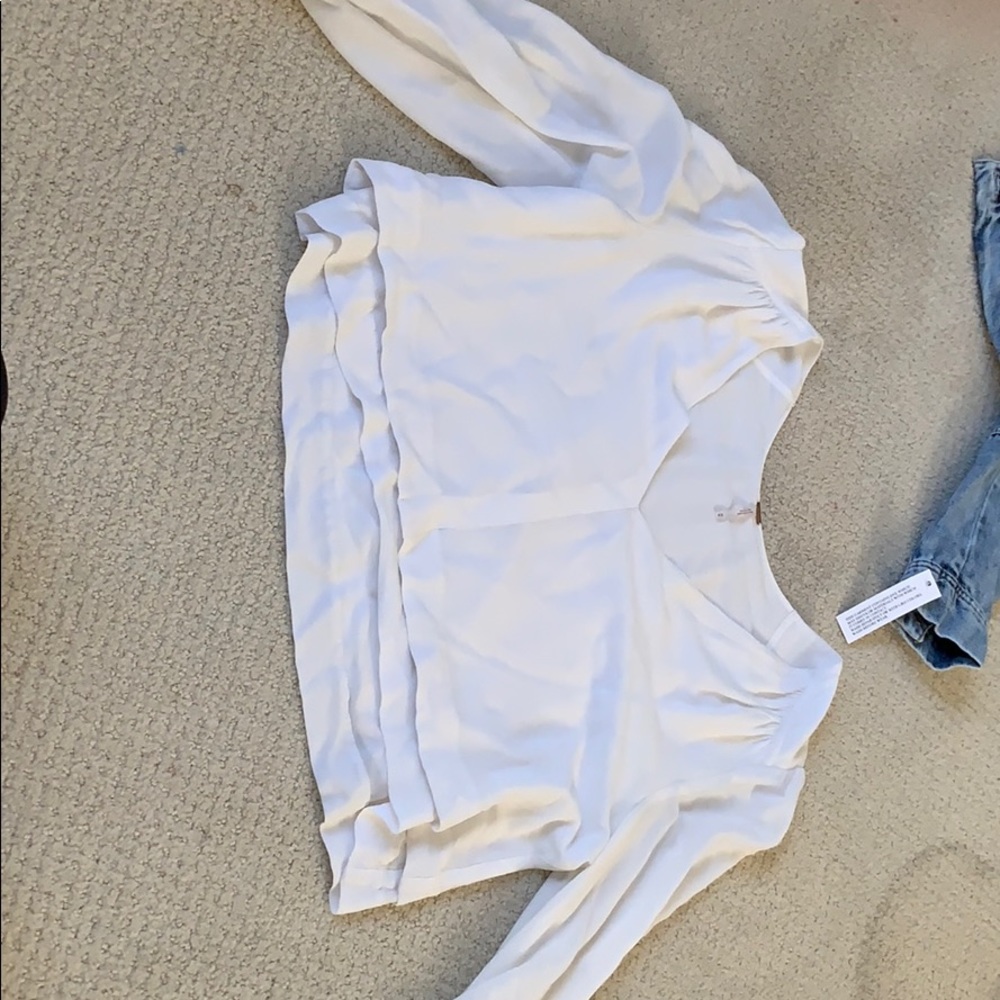 off white long sleeve but can wear in summer